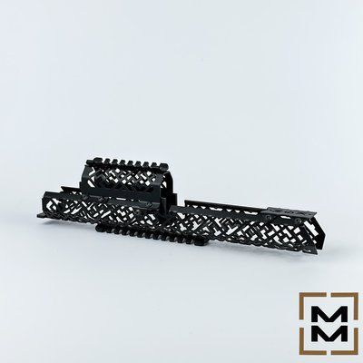 Цевье Металическое длинное для  АК74, АК47, АКС, АКМ стальное удлиненное ksm2 фото
