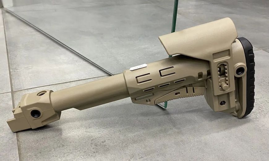 Приклад телескопический DLG TACTICAL CCP с трубкой, подщечником и антабкой (полный комплект) 242244 фото