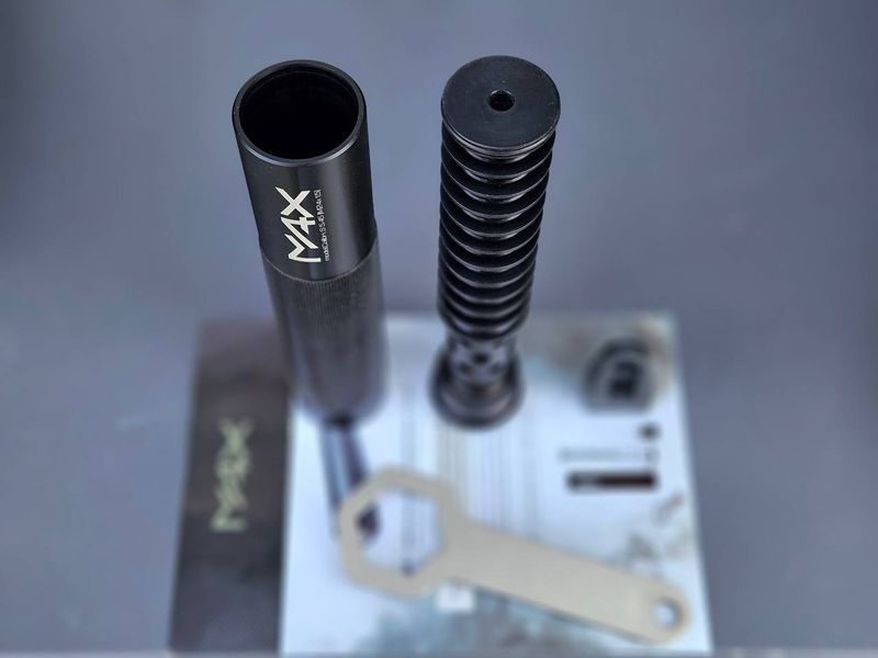 Алюминиевый разборной глушитель для АК-74 АКС-74 АКС-74У 5,45 Colibri2 фото
