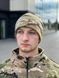 Тактическая теплая флисовая шапка мультикам,шапка для военных мультикам ,теплая зимняя армейская шапка флис
