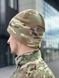 Тактическая теплая флисовая шапка мультикам,шапка для военных мультикам ,теплая зимняя армейская шапка флис