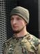 Тактическая теплая флисовая шапка олива,шапка для военных олива ,теплая зимняя армейская шапка флис