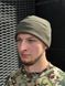 Тактическая теплая флисовая шапка олива,шапка для военных олива ,теплая зимняя армейская шапка флис