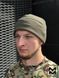 Тактическая теплая флисовая шапка олива,шапка для военных олива ,теплая зимняя армейская шапка флис