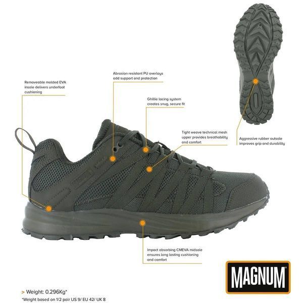 Кроссовки тактические Magnum Storm Trail Lite Olive Original
