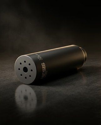 Газорозвантажений компактний глушник NEMESIS MICRO 5.45 на АК-74 м545 фото