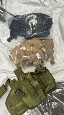 Кобура Хаки с креплением на ногу,тактическая кобура на ногу олива хаки 446 фото